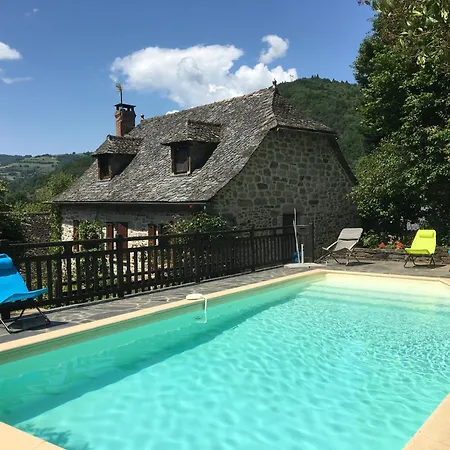 Tatil Evi Maison Aveyron Avec Piscine Bord De *